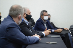 A troca de experiências do XXIII Encontro Nacional de Comitês de BaciasHidrográficas (Encob) se encerra nessa quarta-feira (6), sendo o dia deamanhã (7) reservado somente para Assembleia dos Comitês. -  Curitiba, 06/10/2021  -  Foto: SEDEST