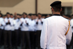 Inscrições para o processo seletivo do Colégio da PM de Curitiba para os ensinos Fundamental e Médio terminam na próxima segunda-feira. Foto:Soldado Guilherme Batalha.
