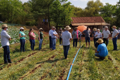 Difundir tecnologias sustentáveis para a produção agrícola é um dos propósitos do IDR-Paraná (Instituto de Desenvolvimento Rural do Paraná - Iapar-Emater).  O Sistema de Plantio Direto de Hortaliças (SPDH) é uma dessas práticas que vêm sendo levadas aos agricultores. Na região de Cascavel um dia de campo mostrou aos olericultores as vantagens e soluções para problemas surgidos durante implementação do sistema.  - Curitiba, 14/10/2021 - Foto: IDR-PR