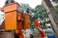 Copel enfrenta segundo pior evento climático já registrado; Foto: Copel
