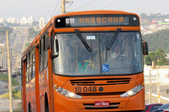 A partir desta segunda-feira (18) seis linhas de que atendem o município de Colombo receberão reforço em seus atendimentos. Os novos horários e veículos buscam equalizar a oferta de ônibus com a demanda de passageiros após acompanhamento dos fiscais da Comec e constatação de aumento no número de usuários, em especial na manutenção de 65% da capacidade dos veículos. - Curitiba, 15/10/2021 - Foto: Comec