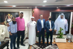 A missão técnico-comercial do Paraná em Dubai foi encerrada, no sábado (16), com o encontro de representantes do Estado a mais um fundo de investimento árabe. O sheik Jasim Hasson Juma, presidente do conselho da JMM Investment, recebeu o presidente da Invest Paraná, Eduardo Bekin, para conhecer as potencialidades do Paraná.  - Dubai, 16/10/2021 - Foto: Governo do Paraná