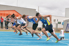 O Centro Nacional de Treinamento em Atletismo (CNTA), em Cascavel, mais uma vez foi palco de grandes disputas e importantes conquistas do atletismo paranaense. Neste último fim de semana (16 e 17), a cidade foi sede das mais variadas competições do atletismo na etapa estadual dos Jogos da Juventude do Paraná (JOJUPS) e dos Jogos Abertos do Paraná (JAPS), que contabilizaram 43 municípios participantes e mais de 500 atletas. -  Curitiba, 18/10/2021 - Foto: Alexsandro Felix