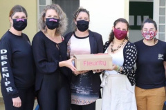 Mais unidades do sistema prisional do Paraná receberam coletores menstruais neste mês de outubro. Desta vez, o projeto do Coletivo Igualdade Menstrual distribuiu cerca de 600 unidades somadas as Cadeias Públicas Femininas de Londrina, Santo Antonio da Platina e Apucarana. Todas as unidades pertencem a Regional de Londrina do Departamento Penitenciário do Paraná (Depen). - Curitiba, 21/10/2021 - Foto: Depen-Pr