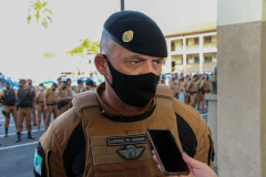 Com o reforço do efetivo administrativo, a Polícia Militar desencadeou a Operação Fecha Quartel III na Capital e em todo o Estado do Paraná nesta sexta-feira (22/10)