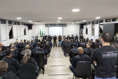 Polícia Civil mira integrantes do crime organizado envolvidos em homicídios e tráfico de drogas em Rio Branco do Sul. Foto: PCPR