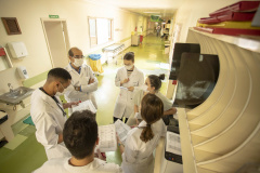 Hospital Universitário, grande aliado no enfrentamento à pandemia da Covid-19 .Foto: UEM