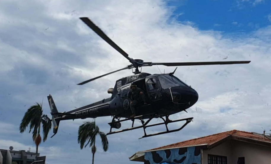 Polícia Civil realiza voos especializados de polícia judiciária no Litoral
